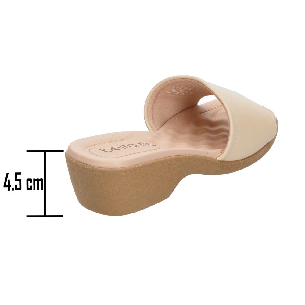 Foto 4 pulgar | Sandalias Beira Rio Crema Para Mujer [bei92] Beige