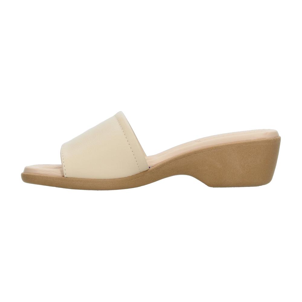 Foto 6 pulgar | Sandalias Beira Rio Crema Para Mujer [bei92] Beige