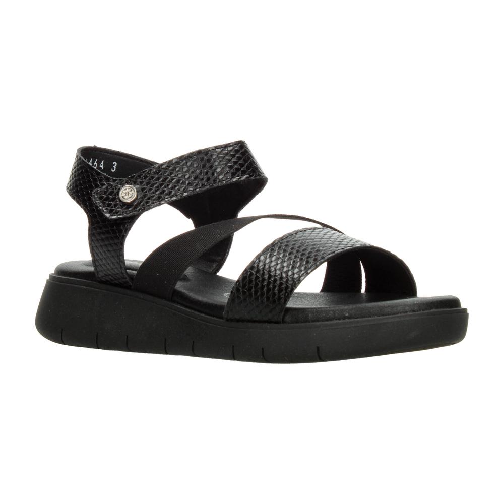 Foto 3 pulgar | Sandalias Hispana Negro Para Mujer [his178] Negro