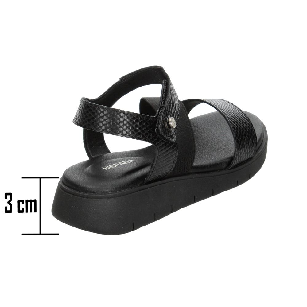 Foto 4 pulgar | Sandalias Hispana Negro Para Mujer [his178] Negro