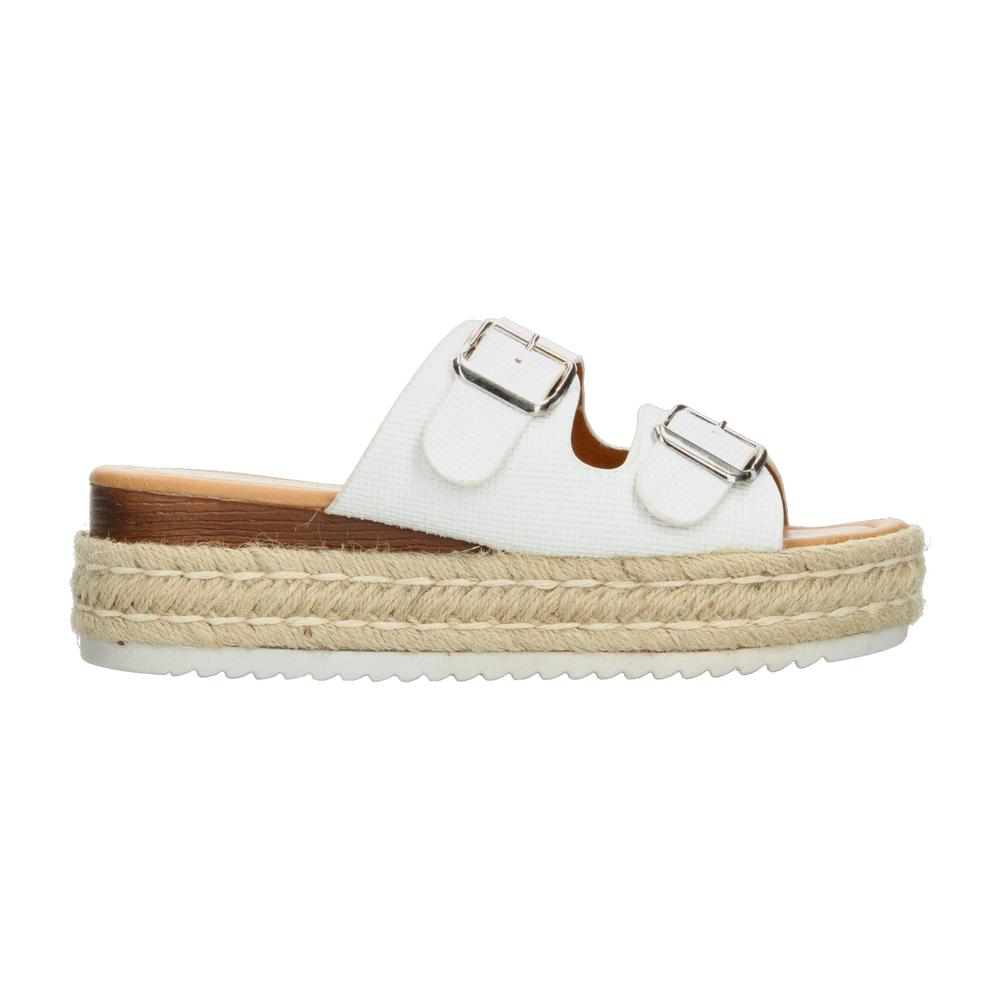 Sandalias Caray Blanco Para Mujer [car427] Blanco
