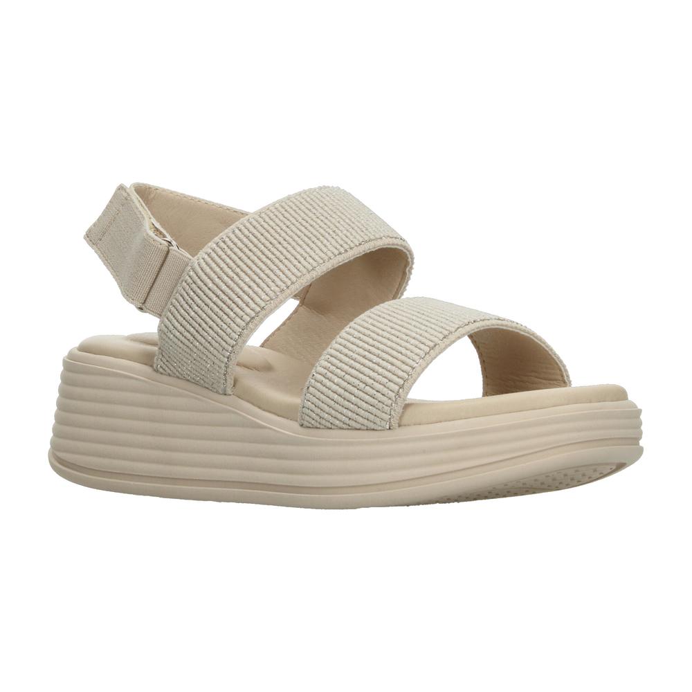 Foto 3 pulgar | Sandalias Hispana Beige Para Mujer [his176] Beige