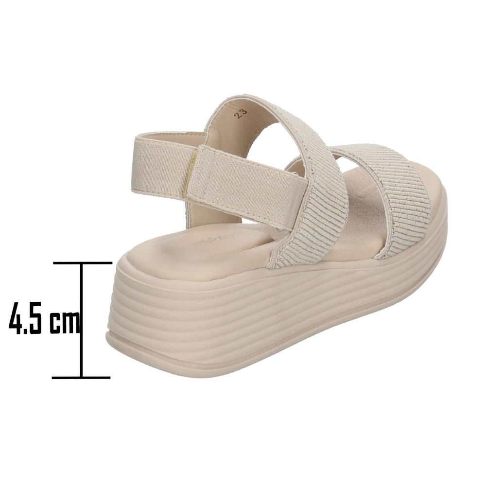 Foto 4 pulgar | Sandalias Hispana Beige Para Mujer [his176] Beige
