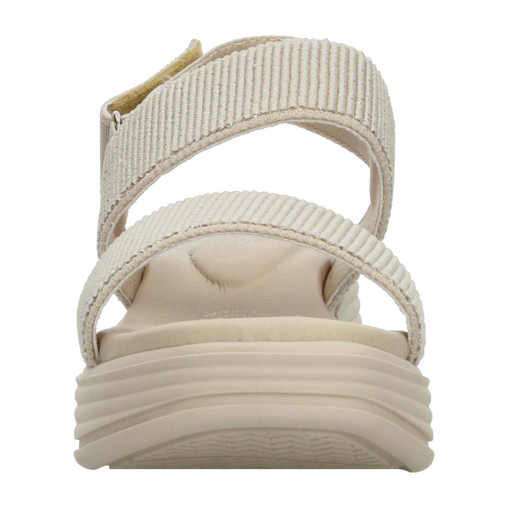 Foto 7 pulgar | Sandalias Hispana Beige Para Mujer [his176] Beige