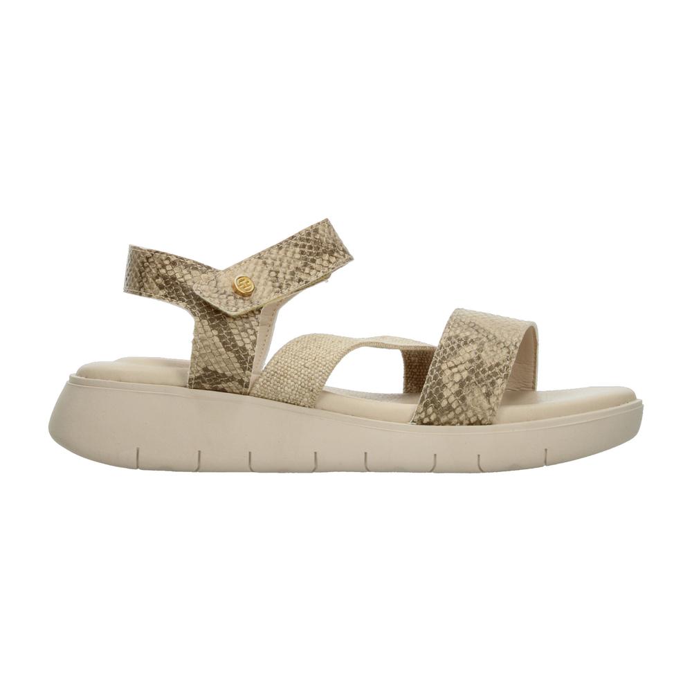 Sandalias Hispana Beige Para Mujer [his177] Beige
