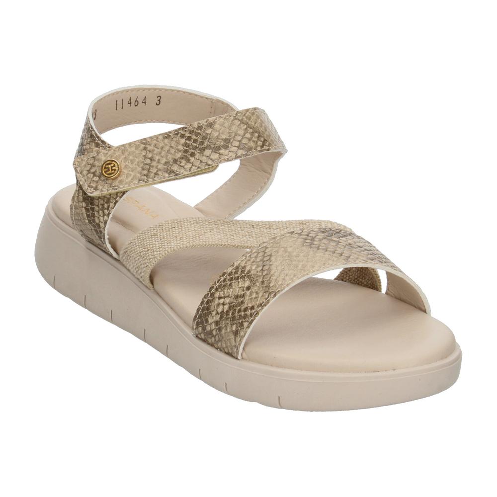 Foto 5 pulgar | Sandalias Hispana Beige Para Mujer [his177] Beige