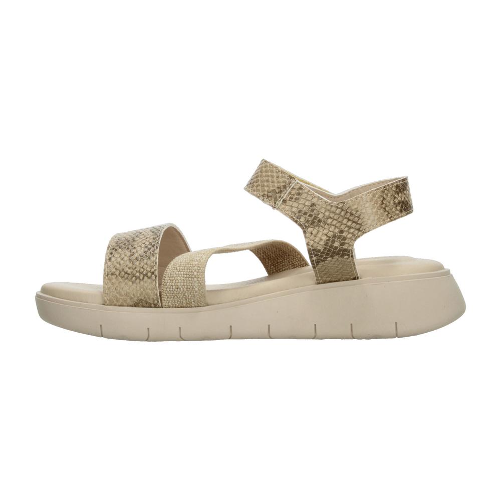 Foto 6 pulgar | Sandalias Hispana Beige Para Mujer [his177] Beige