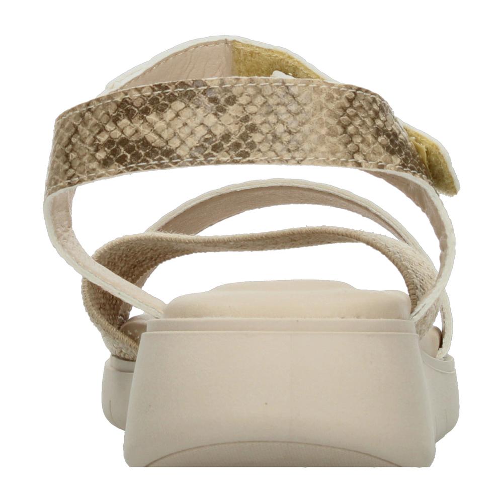 Foto 8 pulgar | Sandalias Hispana Beige Para Mujer [his177] Beige