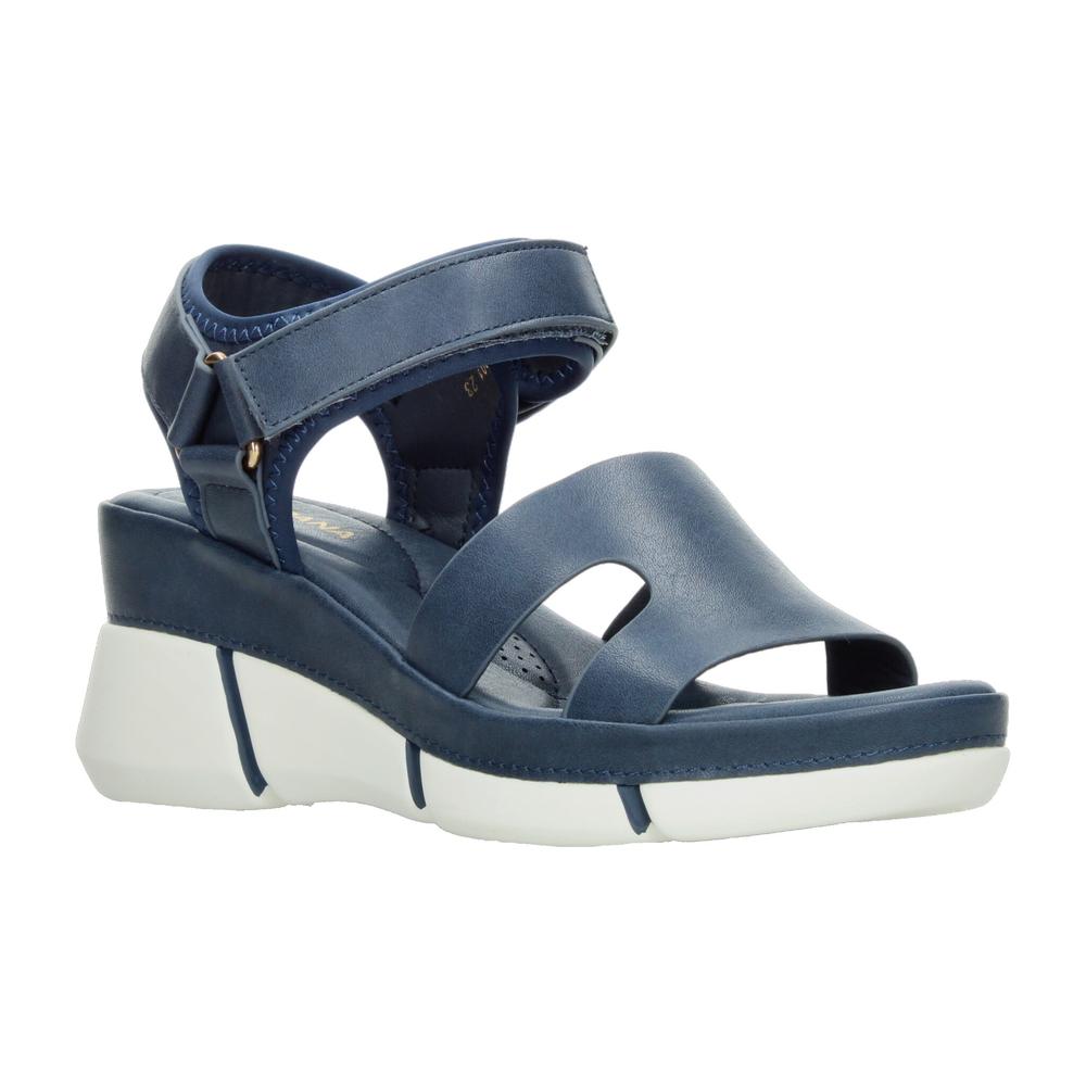 Foto 3 pulgar | Sandalias Hispana Azul Para Mujer [his168] Azul