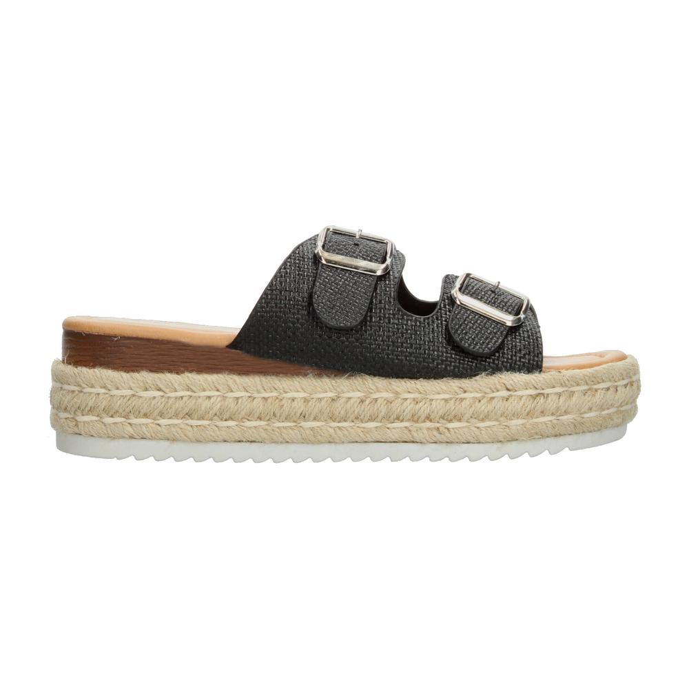 Sandalias Caray Negro Para Mujer [car426] Negro