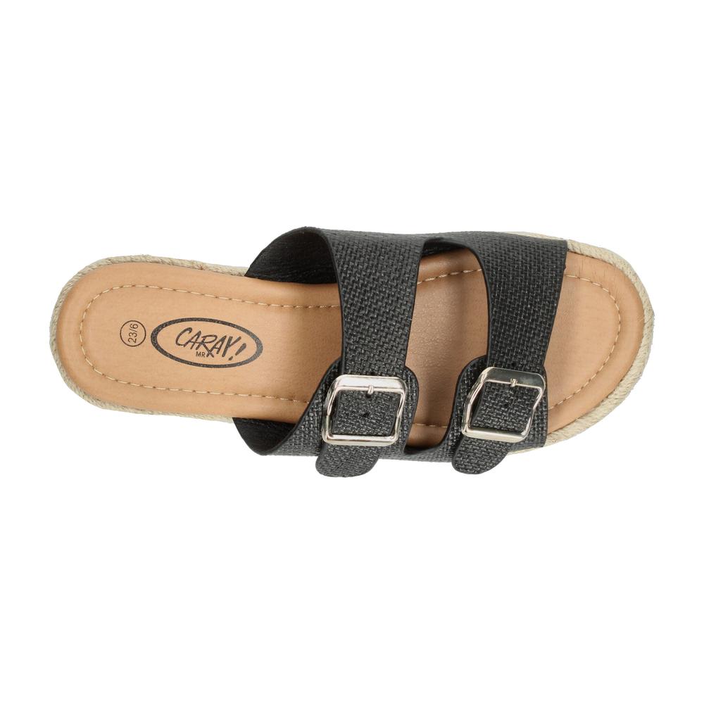 Foto 8 | Sandalias Caray Negro Para Mujer [car426] Negro
