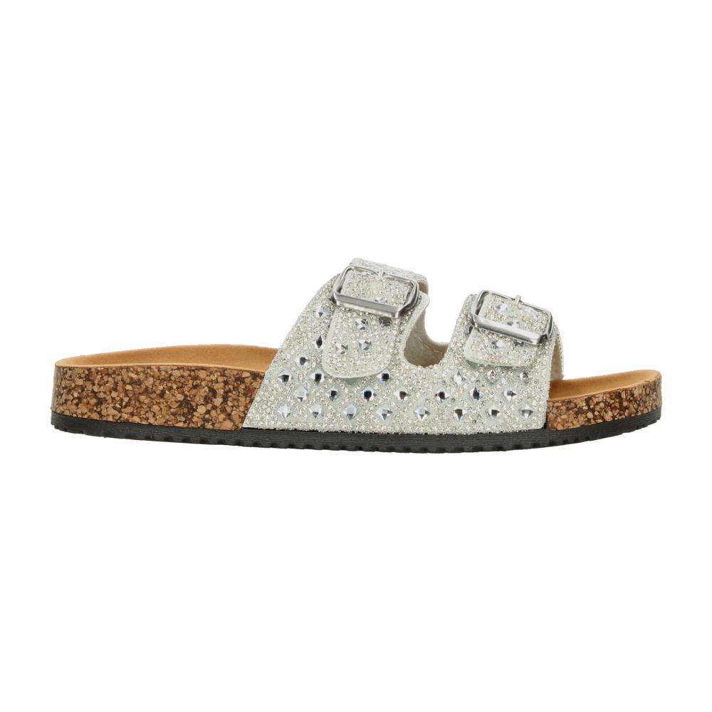 Sandalias Caray Plateado Para Mujer [car422] Plateado