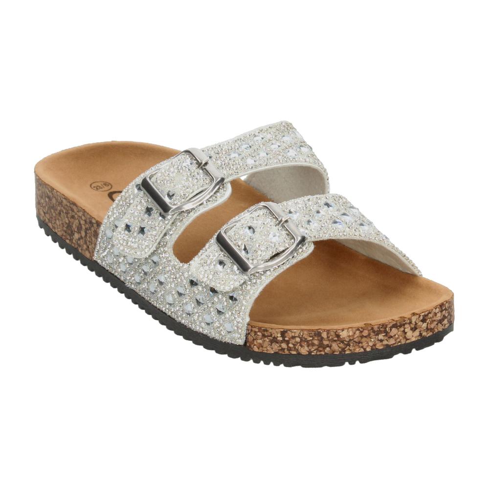 Foto 5 pulgar | Sandalias Caray Plateado Para Mujer [car422] Plateado