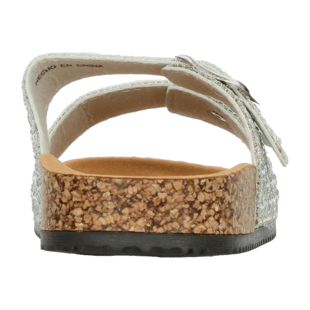 Foto 7 | Sandalias Caray Plateado Para Mujer [car422] Plateado