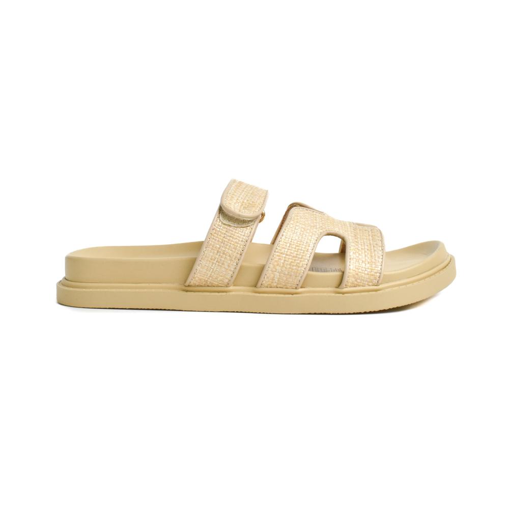 Foto 2 pulgar | Sandalia Tiras Hebilla Casual Moda Para Mujer Walki Marlene Beige