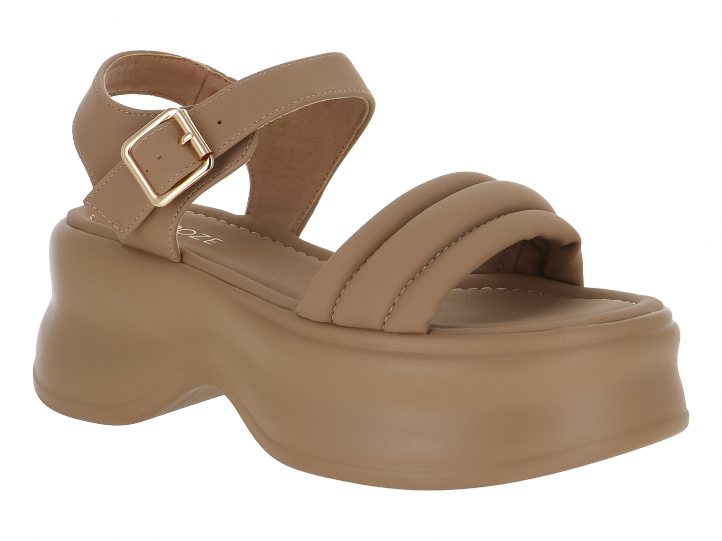 Foto 2 pulgar | Roze Sandalias Beige Para Mujer