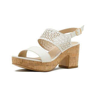 Foto 5 | Sandalia Plataforma Con Tacon Diseño Floral Color Beige Beige