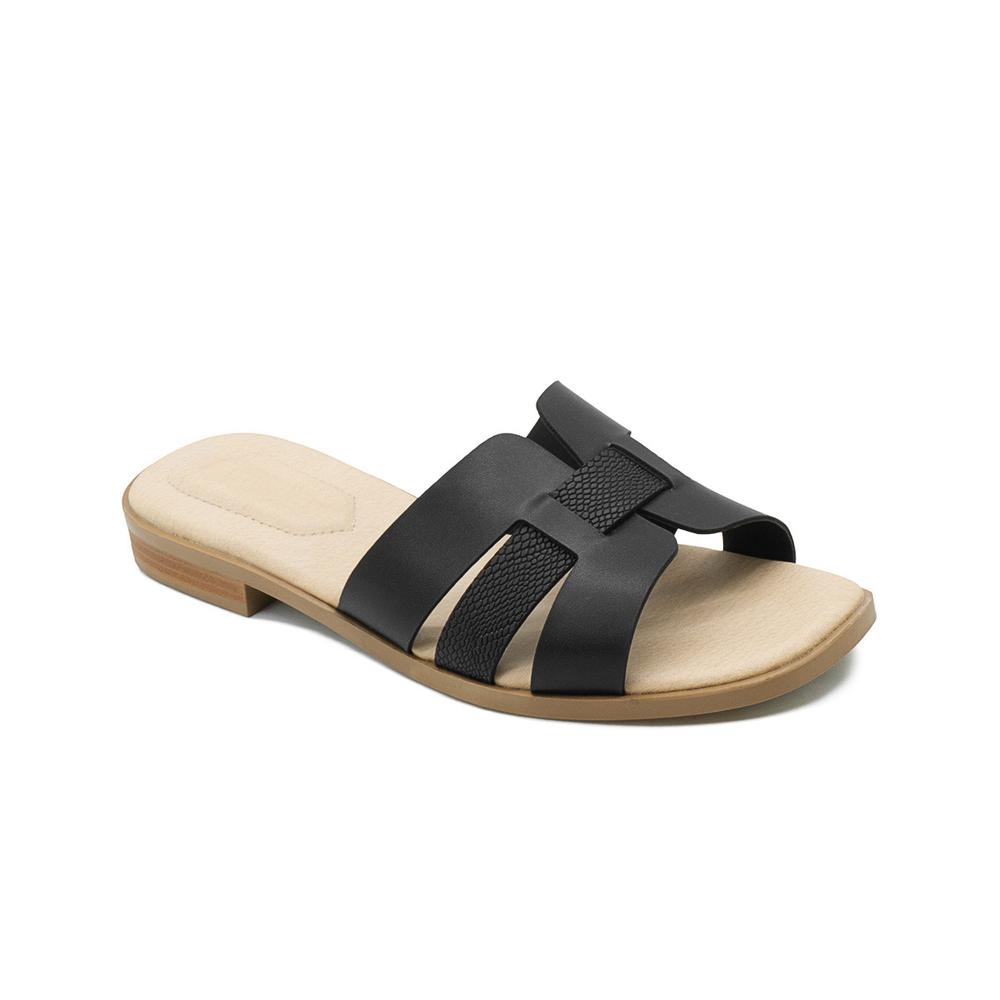 Foto 2 pulgar | Sandalia Chancla Para Dama Playa Super Comodas Color Negro Negro