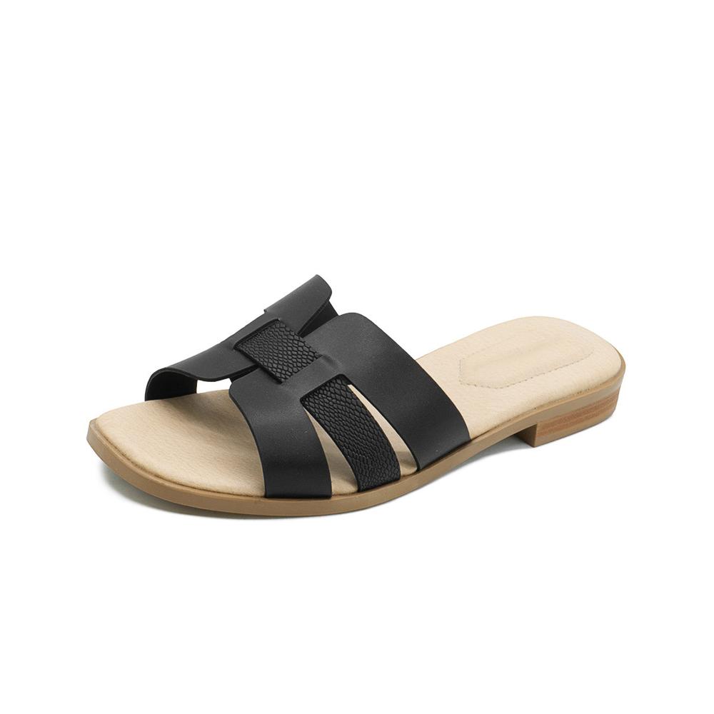 Foto 5 pulgar | Sandalia Chancla Para Dama Playa Super Comodas Color Negro Negro