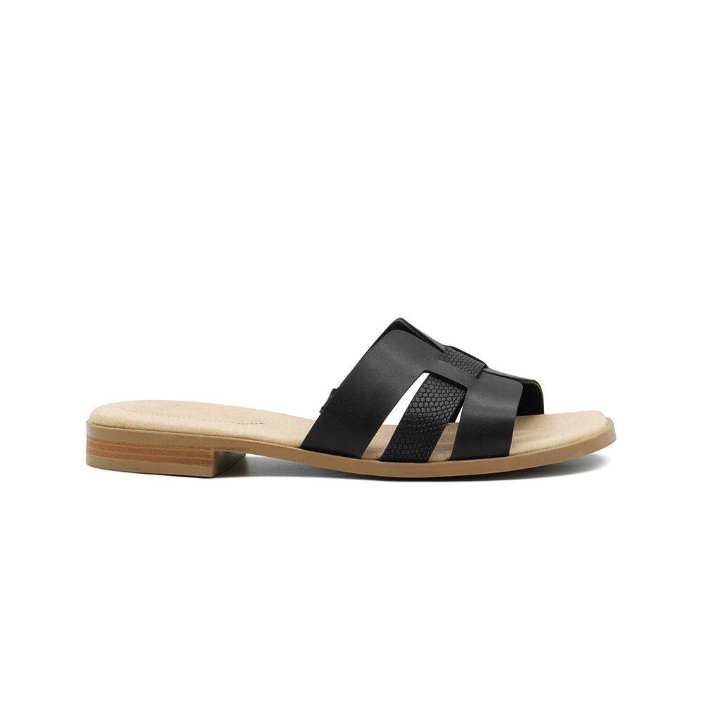Foto 6 pulgar | Sandalia Chancla Para Dama Playa Super Comodas Color Negro Negro