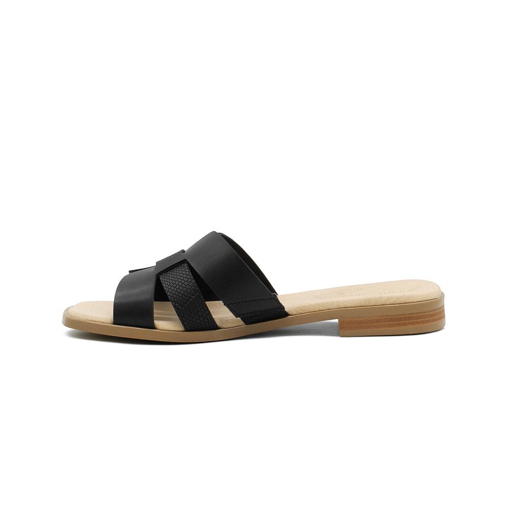 Foto 6 | Sandalia Chancla Para Dama Playa Super Comodas Color Negro Negro