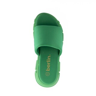 Foto 4 | Sandalia Plataforma Slip On Moda Para Mujer Walki Rocio Verde