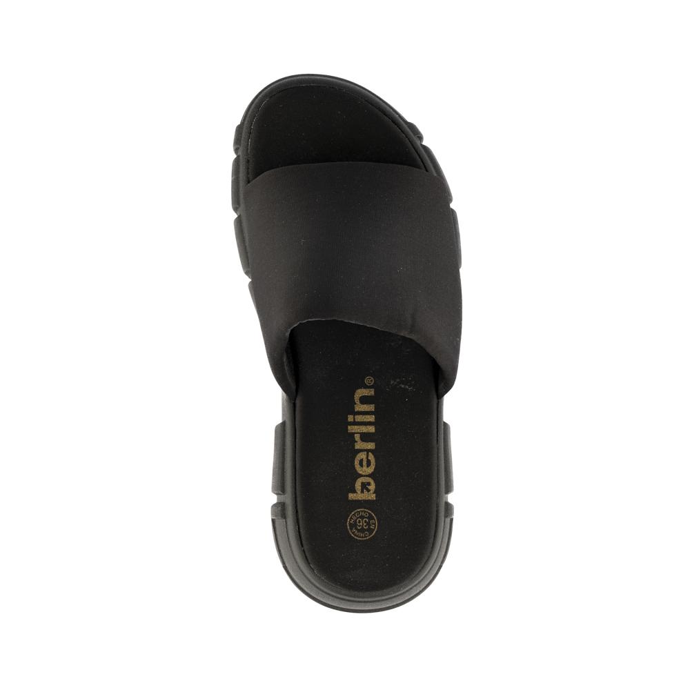 Foto 5 pulgar | Sandalia Plataforma Slip On Moda Para Mujer Walki Rocio Negro