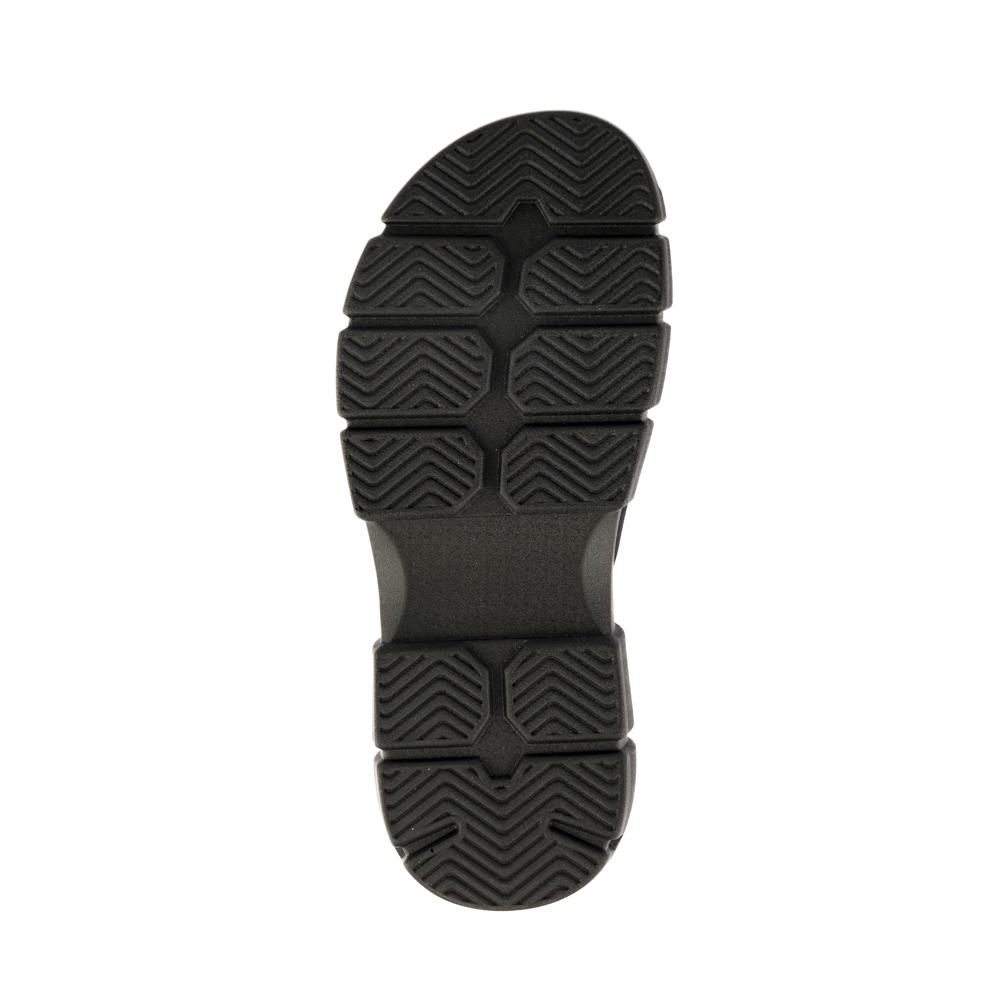 Foto 6 pulgar | Sandalia Plataforma Slip On Moda Para Mujer Walki Rocio Negro