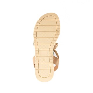 Foto 3 | Sandalia Plataforma Casual Boho Para Mujer Walki Delia Beige