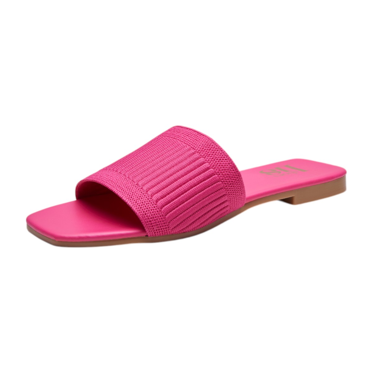 Foto 2 pulgar | Sandalia Calzado Watanabe Color Rosa Plana Textil Tejido
