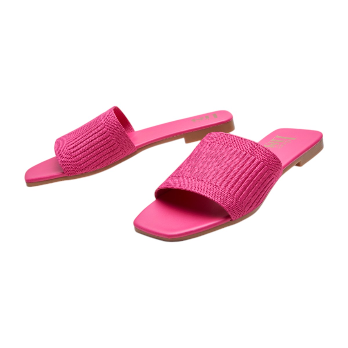 Foto 5 pulgar | Sandalia Calzado Watanabe Color Rosa Plana Textil Tejido