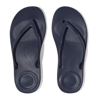 Foto 4 | Chanclas Fitflop Iqushion Ergonómicas Para Mujer, Color Azul, Talla 6 - Venta Internacional.