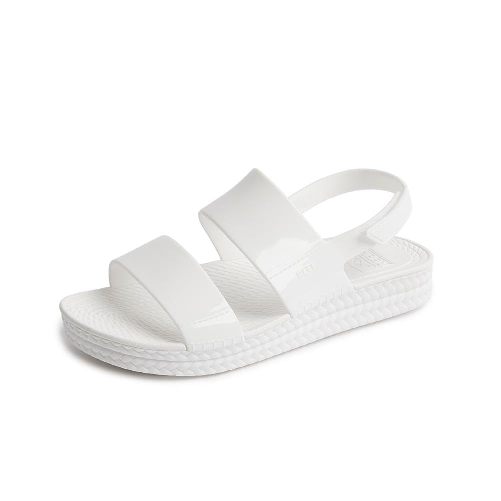 Sandalia Reef Water Vista Para Mujer, Color Blanco Brillante, Talla 9 - Venta Internacional.