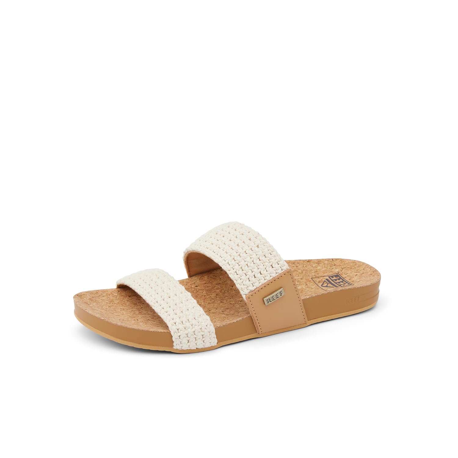 Sandalia Slide Reef Cushion Vista De Piel Vegana Para Mujer 9 - Venta Internacional.