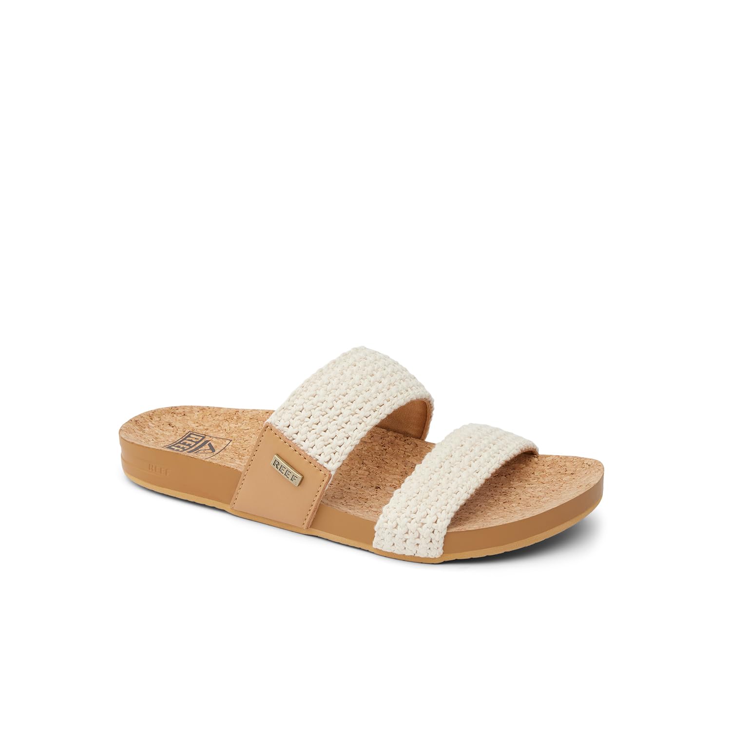 Foto 5 | Sandalia Slide Reef Cushion Vista De Piel Vegana Para Mujer 9 - Venta Internacional.