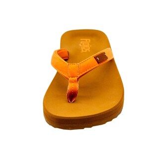 Foto 2 | Sandalias Flojos Billie Para Mujer, Vaquera/bronceada, Talla 5 - Venta Internacional.