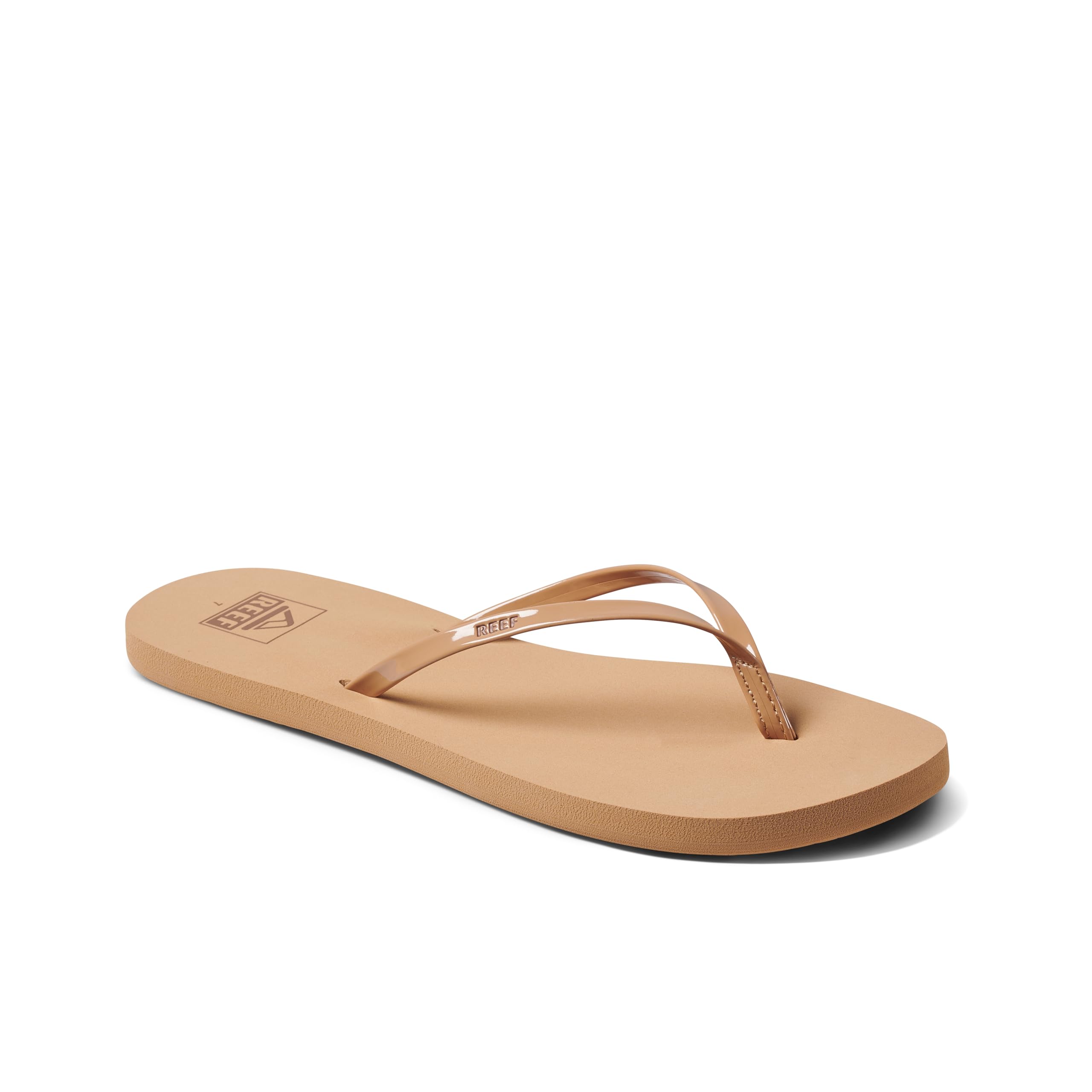 Foto 3 pulgar | Sandalia Reef Bliss Nights Para Mujer, Color Natural, Charol, Talla 7 - Venta Internacional.