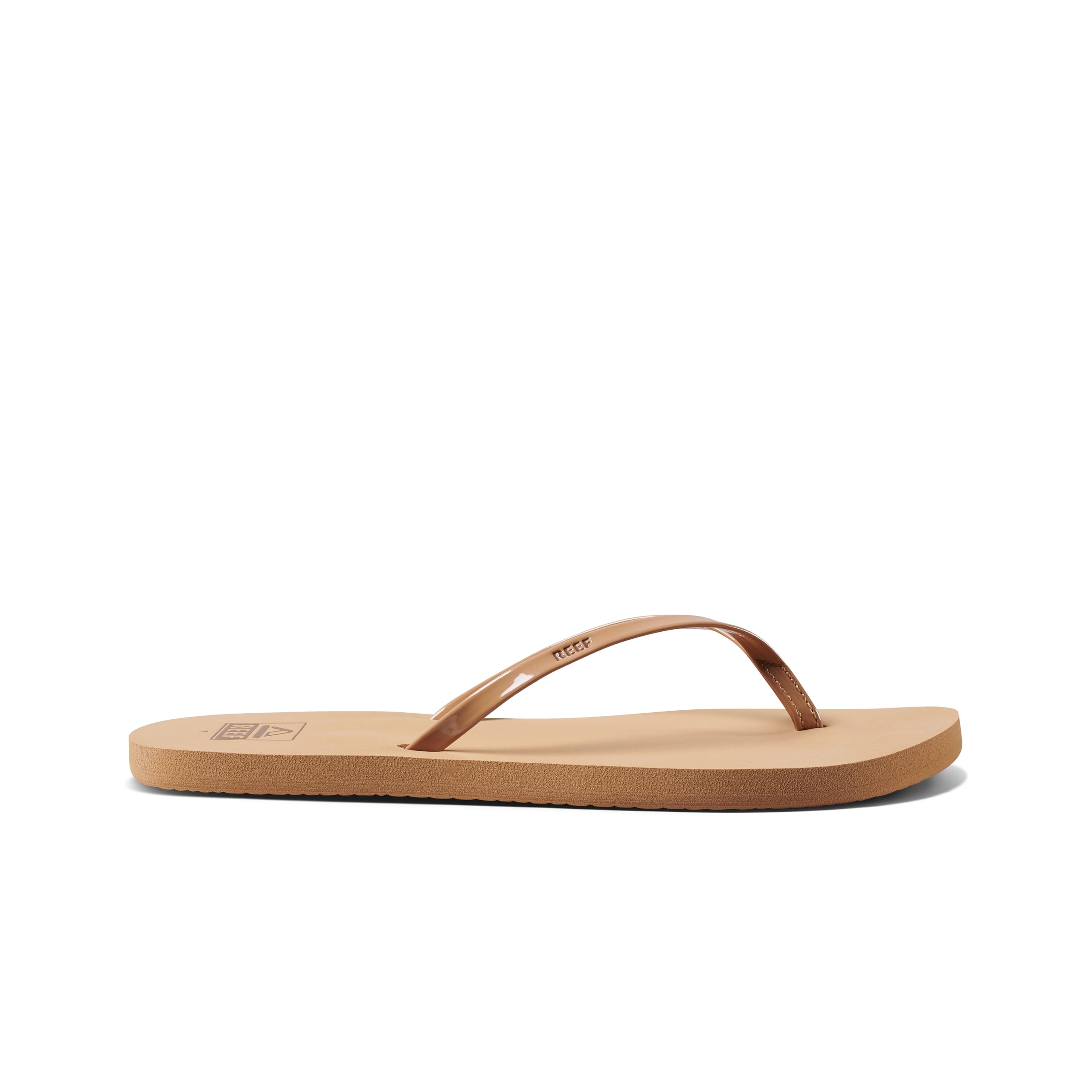 Foto 4 | Sandalia Reef Bliss Nights Para Mujer, Color Natural, Charol, Talla 7 - Venta Internacional.