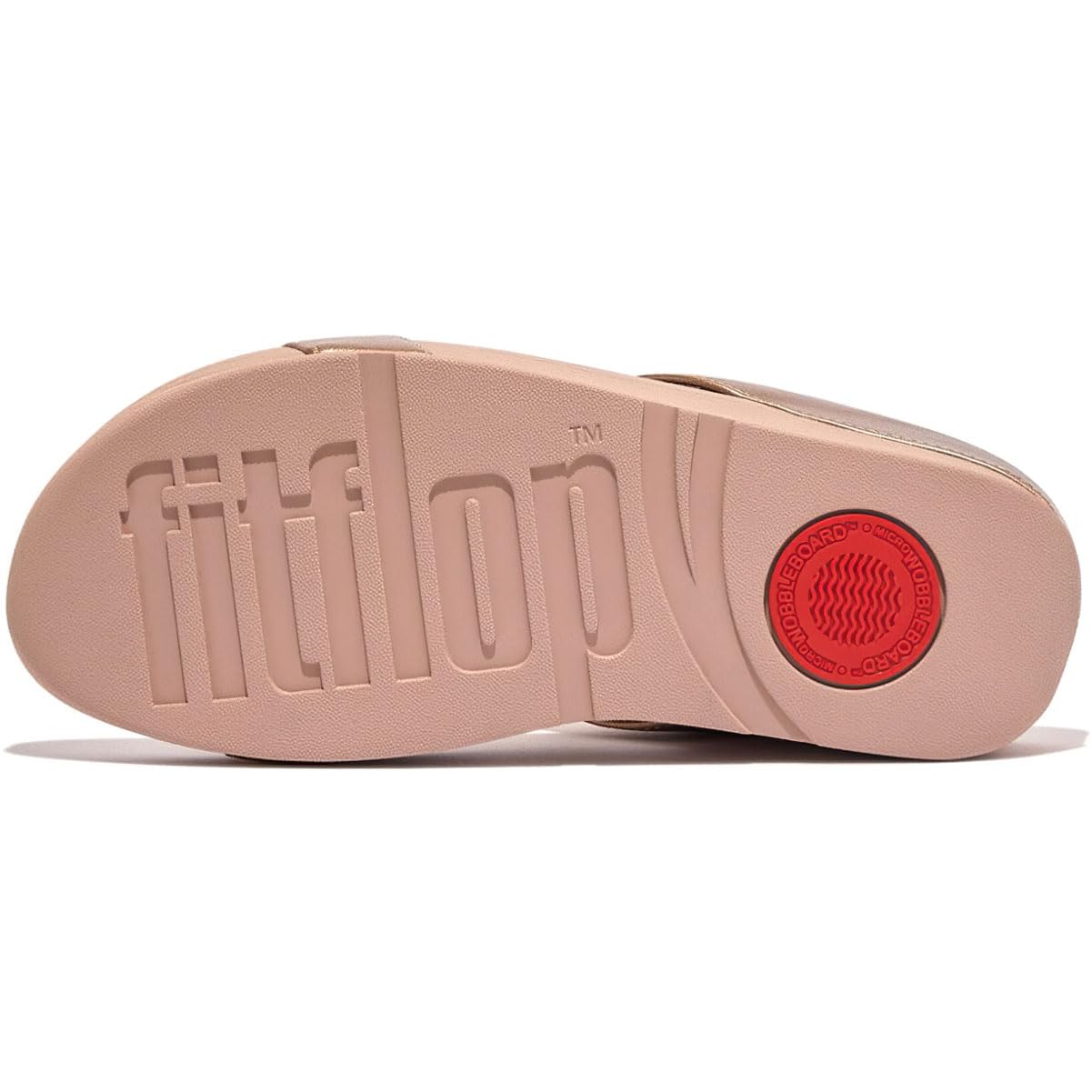 Foto 7 pulgar | Sandalia De Cuña Fitflop Con Forma De Halo Con Cuentas Y Círculos Metálicos Con Barra En H Para Mujer - Venta Int
