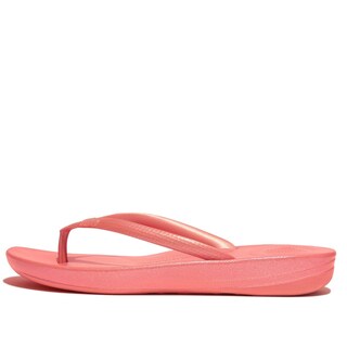 Foto 3 | Chanclas Fitflop Iqushion Ergonómicas Para Mujer, Color Coral Perlado - Venta Internacional.