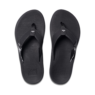 Foto 4 | Sandal Reef Santa Ana Para Mujer, Piel Vegana, Color Blanco Y Negro, 6 - Venta Internacional.