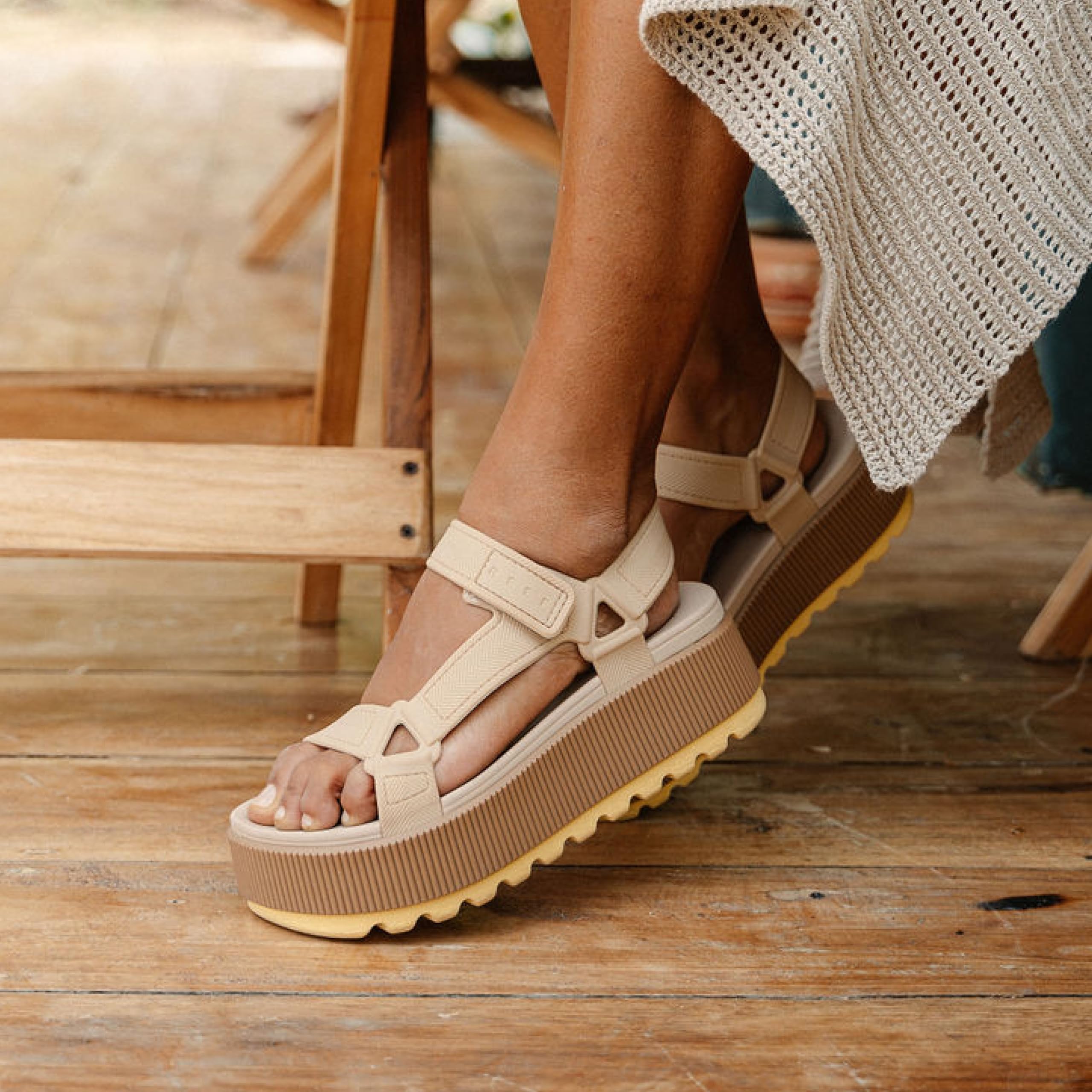 Foto 7 pulgar | Sandalia Reef Water Rem Higher Para Mujer Negra Vintage - 7 - Venta Internacional.