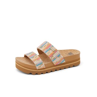 Foto 1 | Sandalia Slide Reef Cushion Vista Hi Para Mujer Beachy Woven 5 - Venta Internacional.
