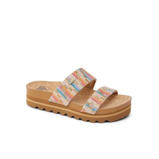 Foto 2 | Sandalia Slide Reef Cushion Vista Hi Para Mujer Beachy Woven 5 - Venta Internacional.