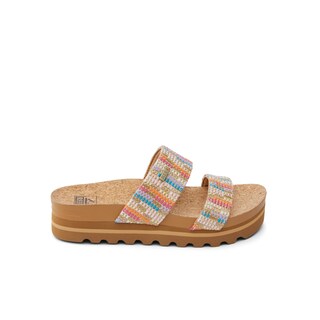 Foto 4 | Sandalia Slide Reef Cushion Vista Hi Para Mujer Beachy Woven 5 - Venta Internacional.