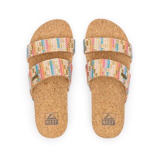 Foto 5 | Sandalia Slide Reef Cushion Vista Hi Para Mujer Beachy Woven 5 - Venta Internacional.