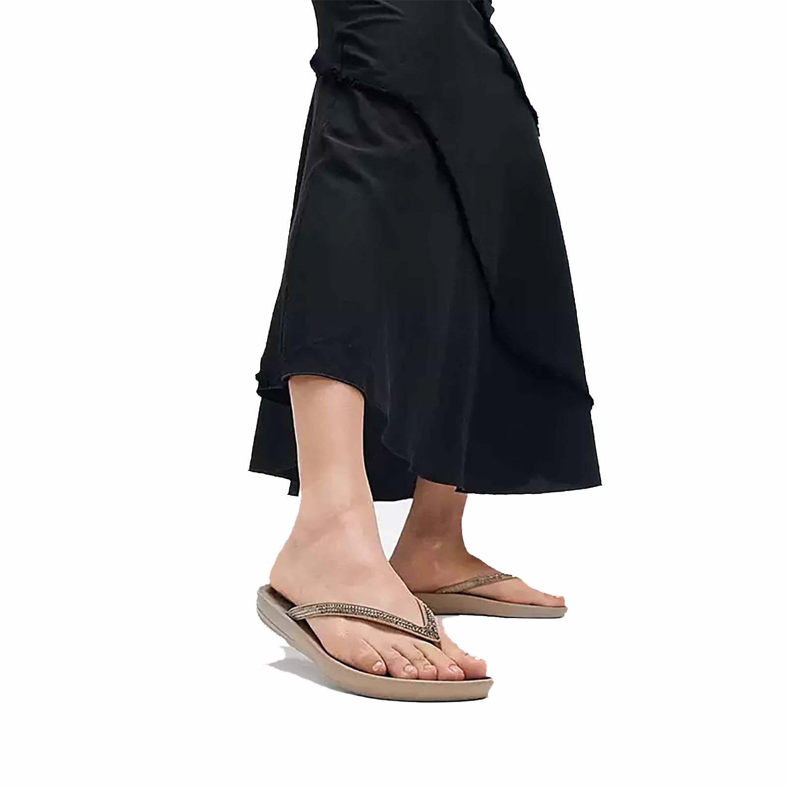 Foto 4 | Sandalias Fitflop Iqushion Ombre Sparkle Con Cuña Para Mujer - Venta Internacional.