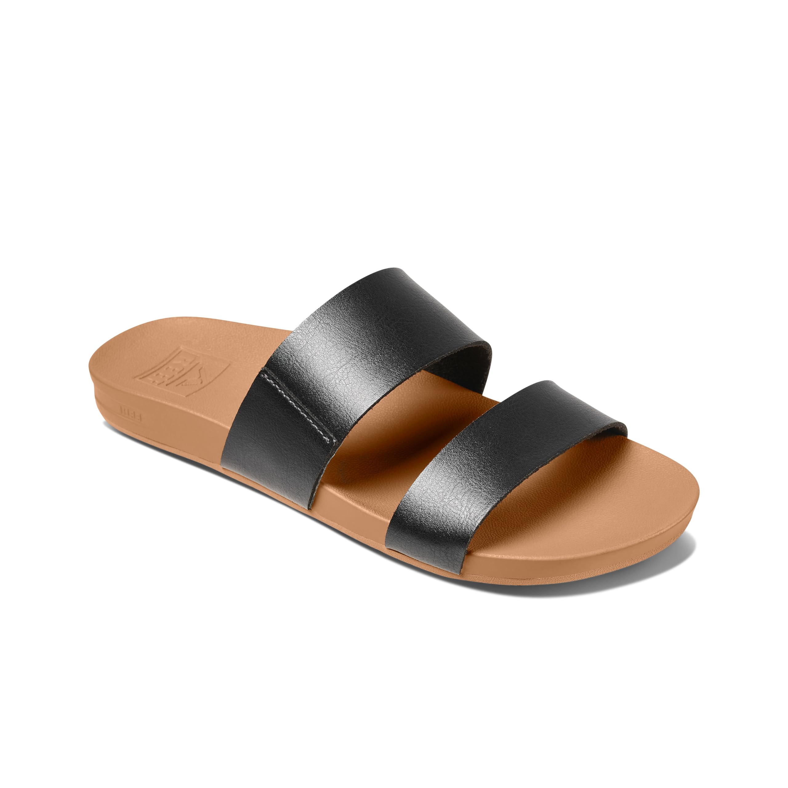 Foto 3 pulgar | Sandalia Slide Reef Cushion Vista Para Mujer, Color Negro/natural, Talla 5 - Venta Internacional.