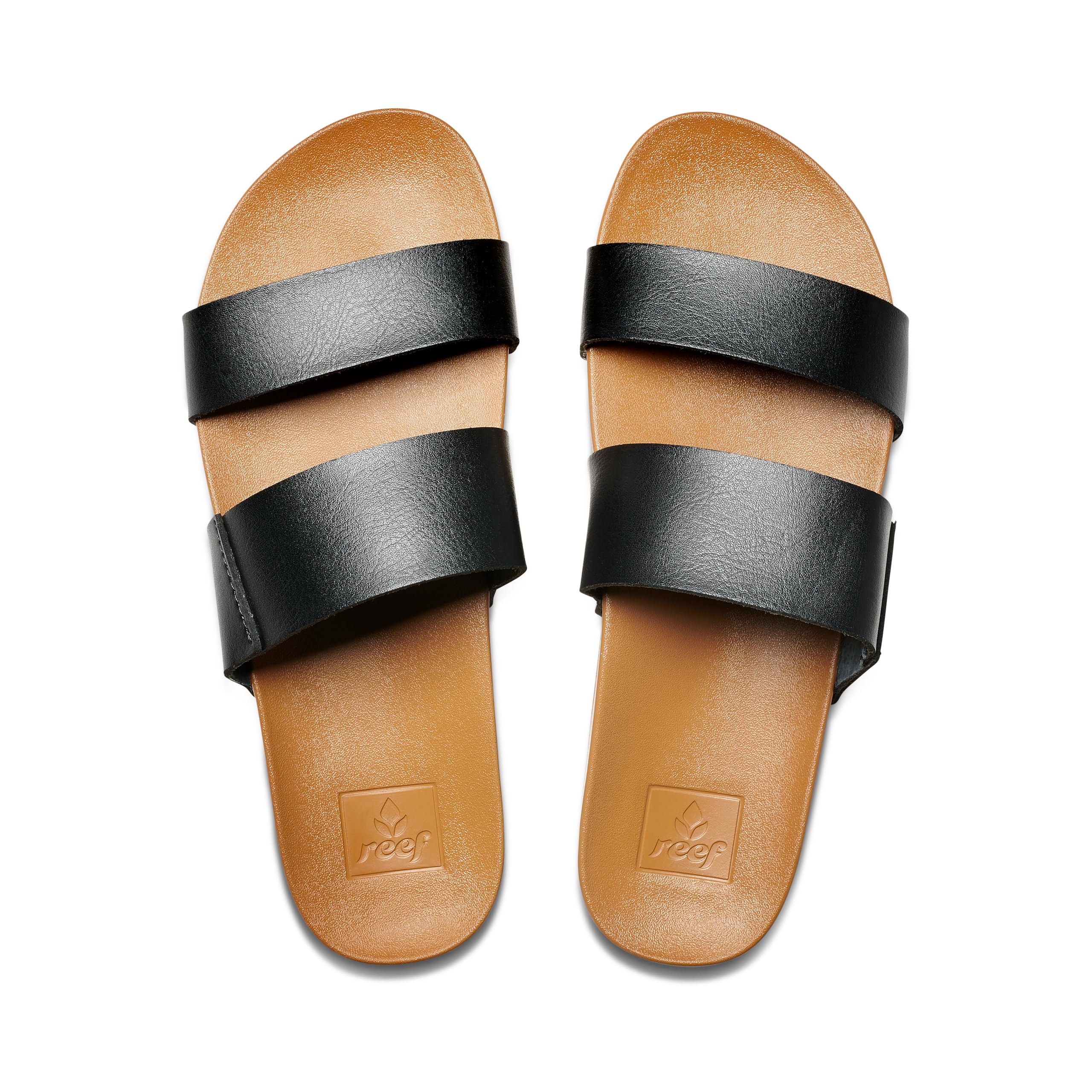 Foto 6 pulgar | Sandalia Slide Reef Cushion Vista Para Mujer, Color Negro/natural, Talla 5 - Venta Internacional.