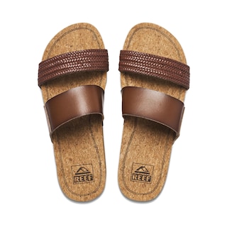 Foto 2 | Sandalia Reef Cushion Vista Hi Para Mujer, Color Chocolate, Talla 5 - Venta Internacional.